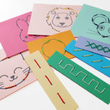 モンテッソーリ教育 縫いさしのお仕事 の紹介 無料ダウンロード素材あり Baby Mobile ブログ